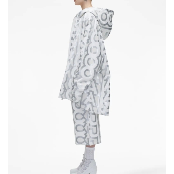 🆕 Marc Jacobs Monogram Zip Hoodie Sz M/L - Picture 4 of 6